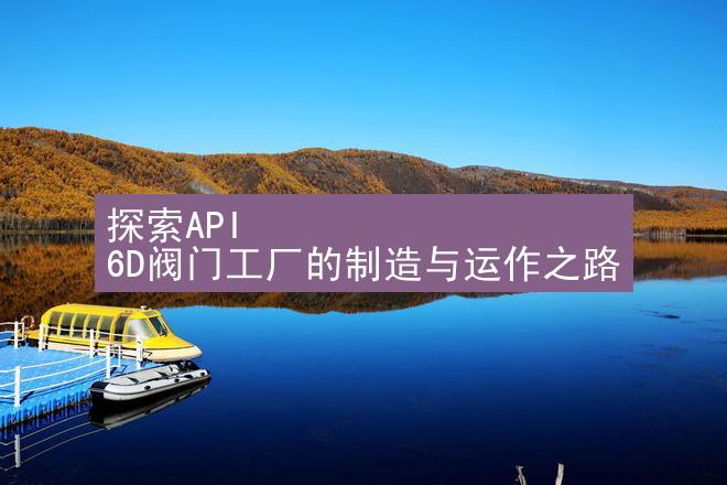 探索API 6D阀门工厂的制造与运作之路