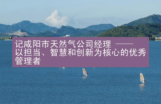 记咸阳市天然气公司经理 —— 以担当、智慧和创新为核心的优秀管理者